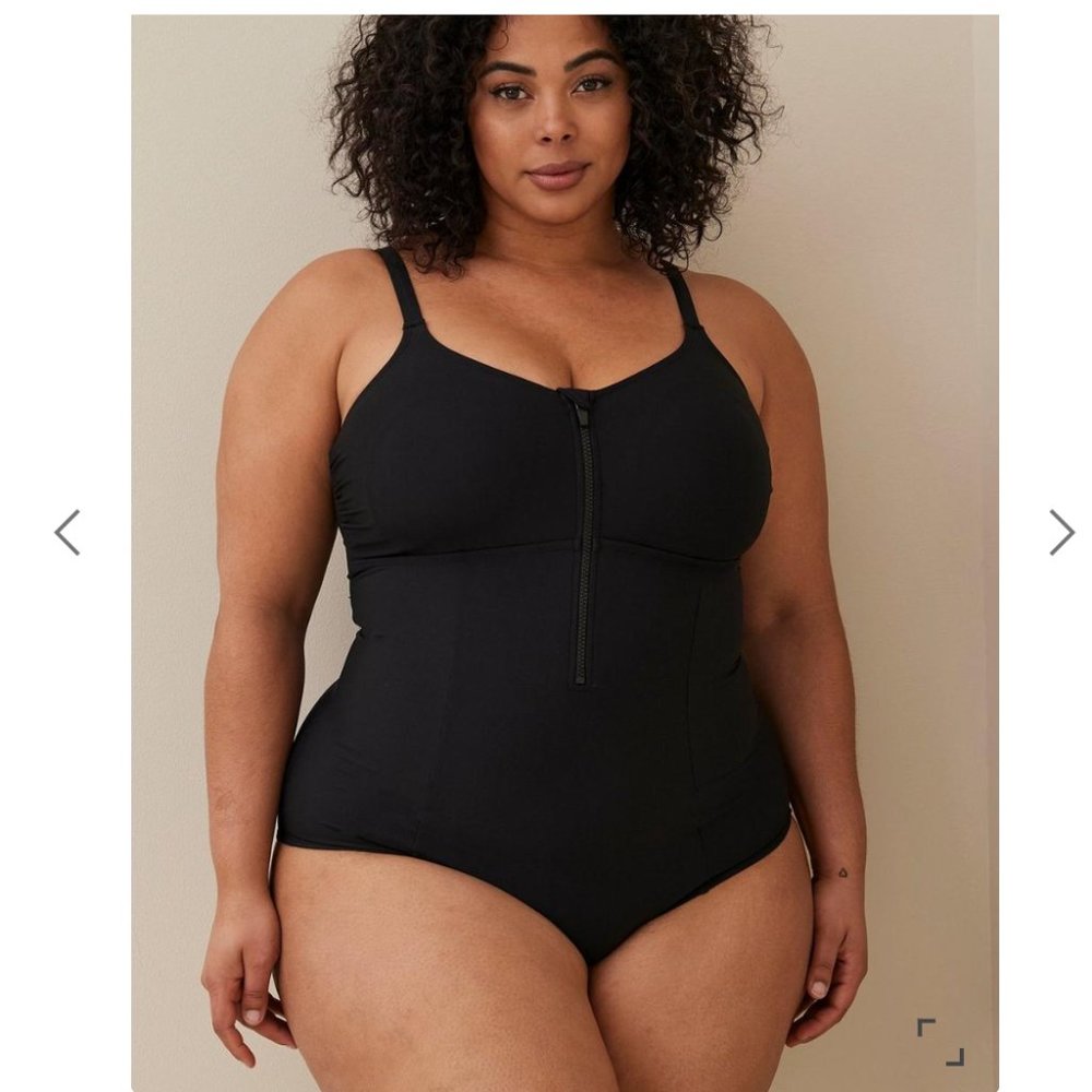 Torrid Corset Shape Swim One Piece, 2X